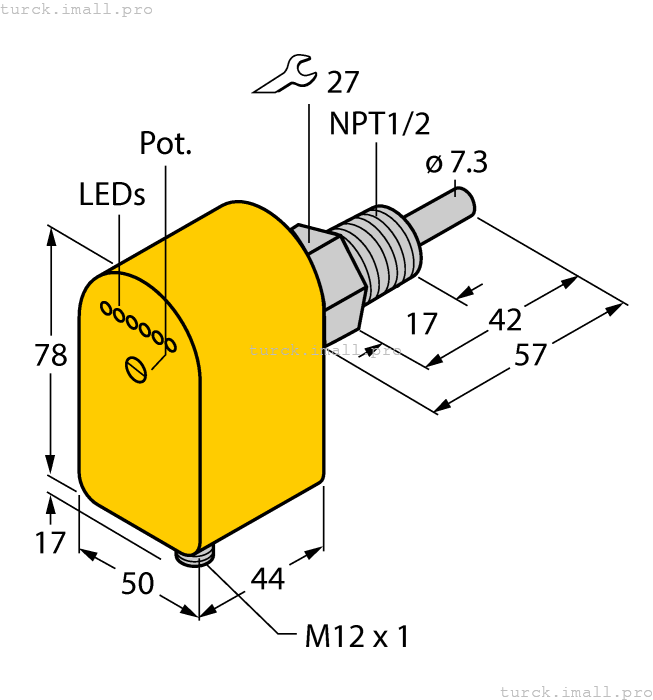 FCS-N1/2A4P-LIX-H1141 6871041 TURCK