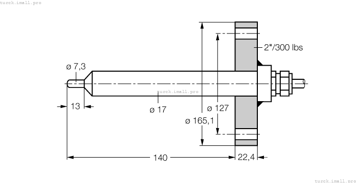 FCS-DN50A4-NAEX/L140/D155 6872052 TURCK