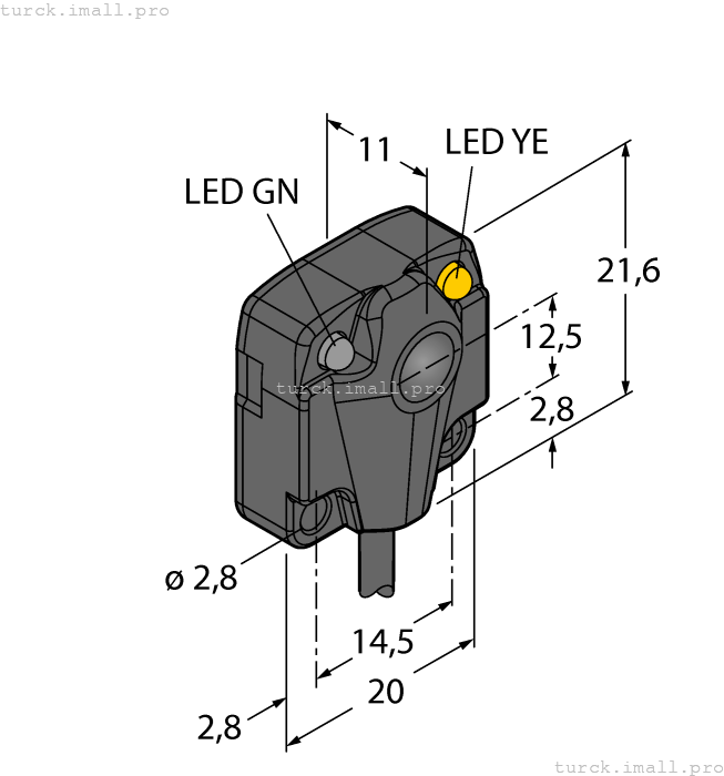 Q10RP6R 3044754 TURCK