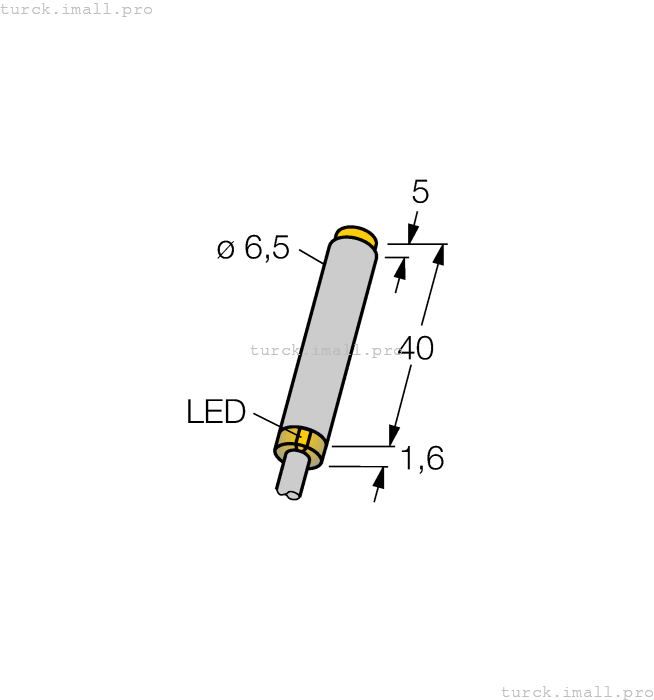 NI6U-EH6.5-AN6X 4631520 TURCK