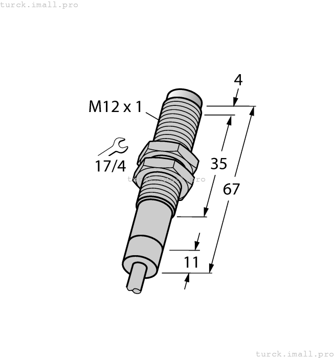 NI4-EM12D-AP6/S120 1633110 TURCK