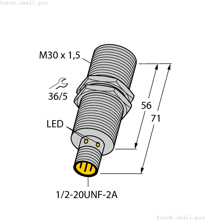 BI10U-G30-ADZ30X2-B3131 4281613 TURCK