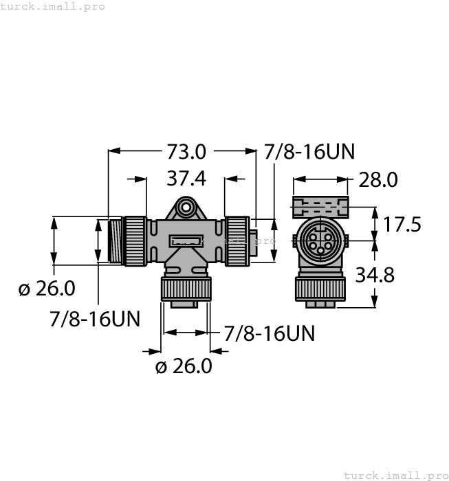 RSM-2RKM50 6914950 TURCK