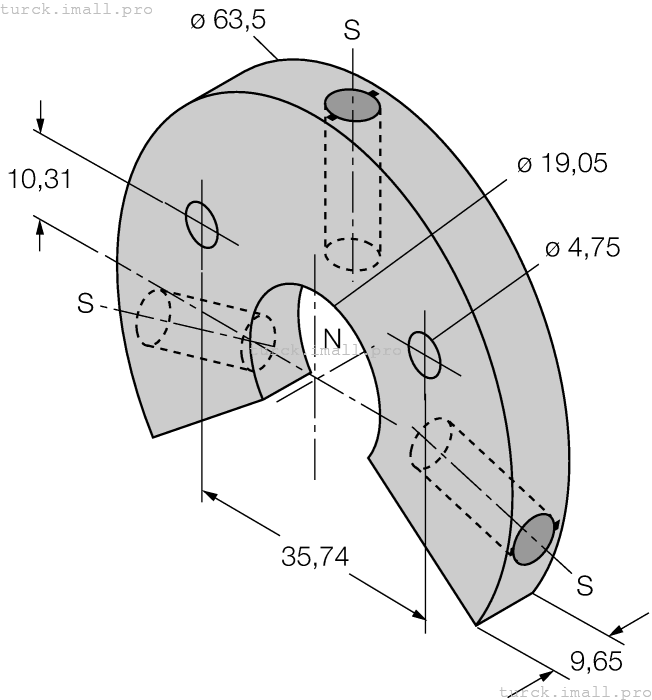 LSPM-AL-R10 6900414 TURCK