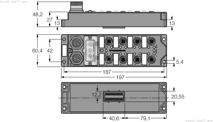 FLDP-IOM124-0002 (A2) 6825348 TURCK
