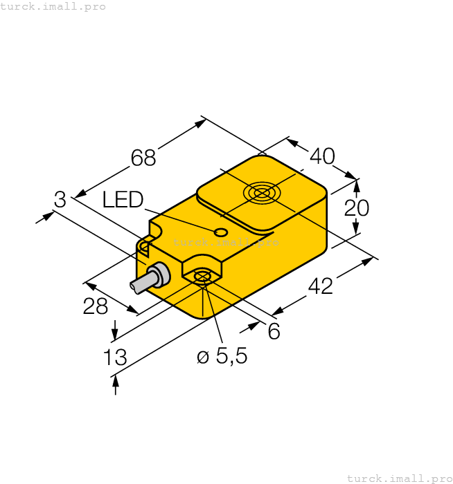 BI15-Q20-Y1X 1080020 TURCK