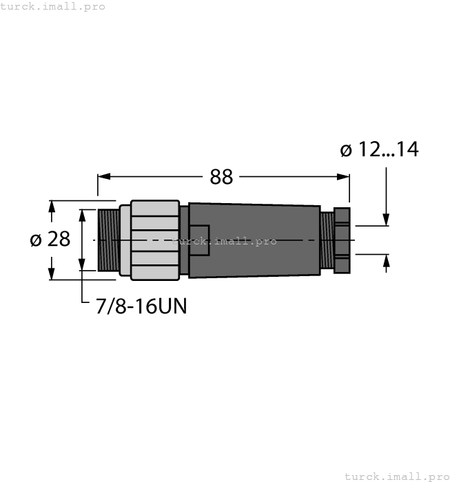 BSV4140-0/16 6914541 TURCK