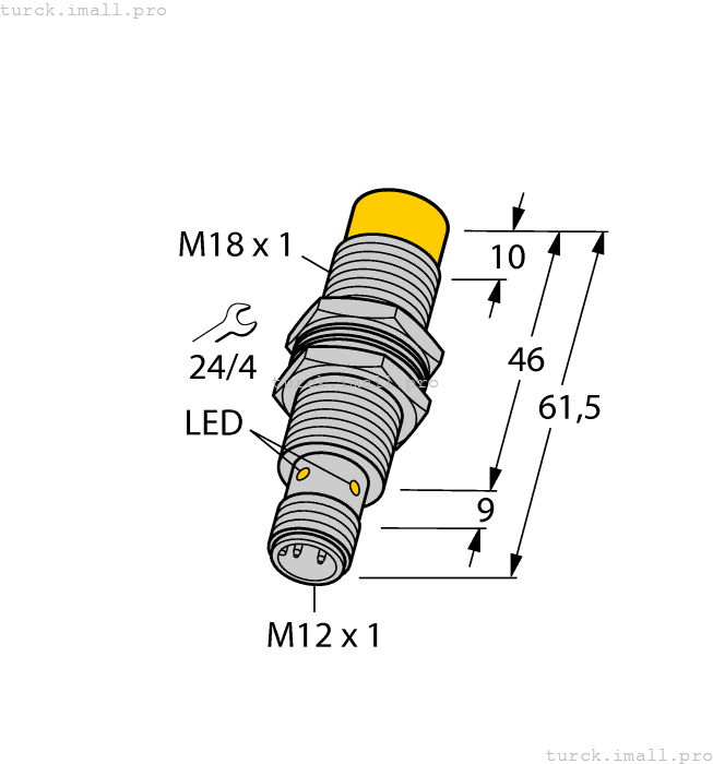 NI12U-M18M-VP4X-H1141 1581458 TURCK