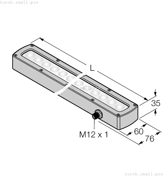 LEDWLA580SSD6-XQ 3014008 TURCK