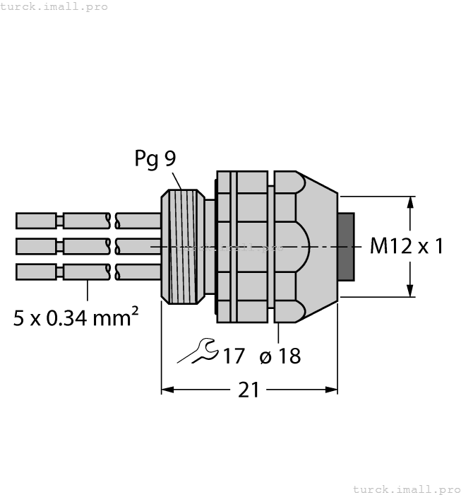 FKDW4.54-0.5 6935159 TURCK