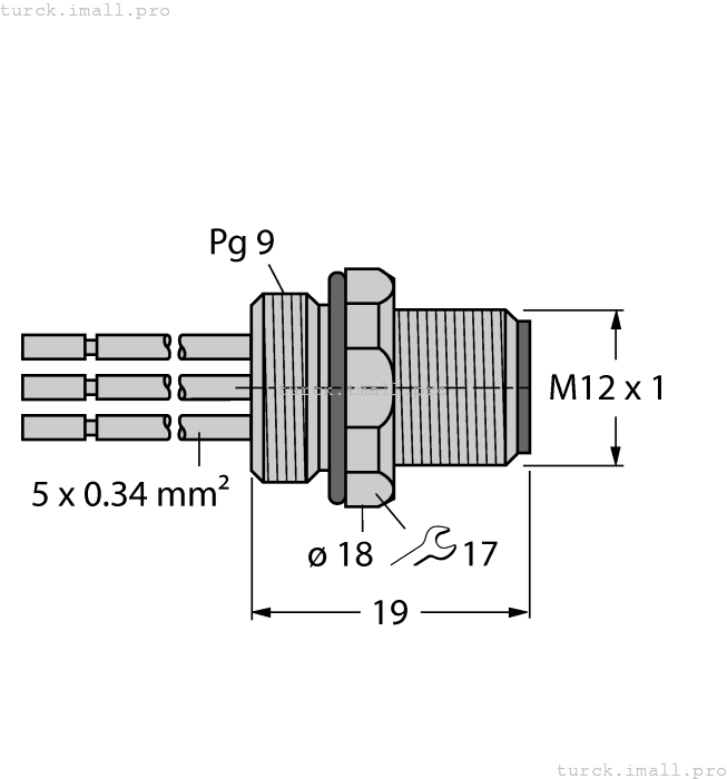 FSW4.54-0.5 6935717 TURCK