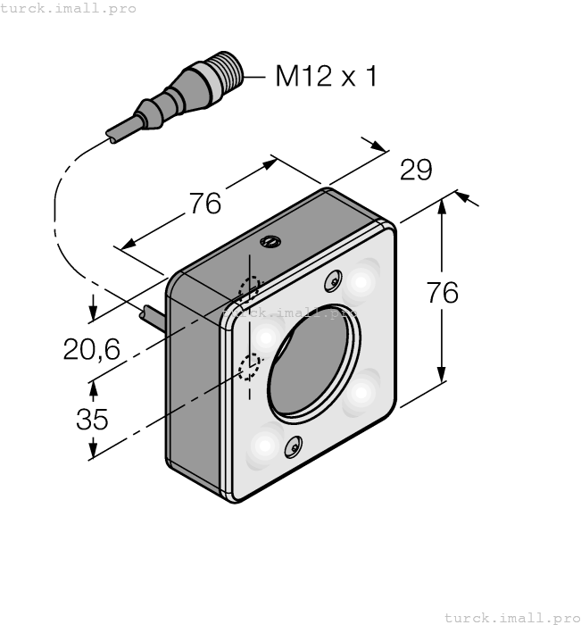 LEDRR70XD5-XQ 3017244 TURCK