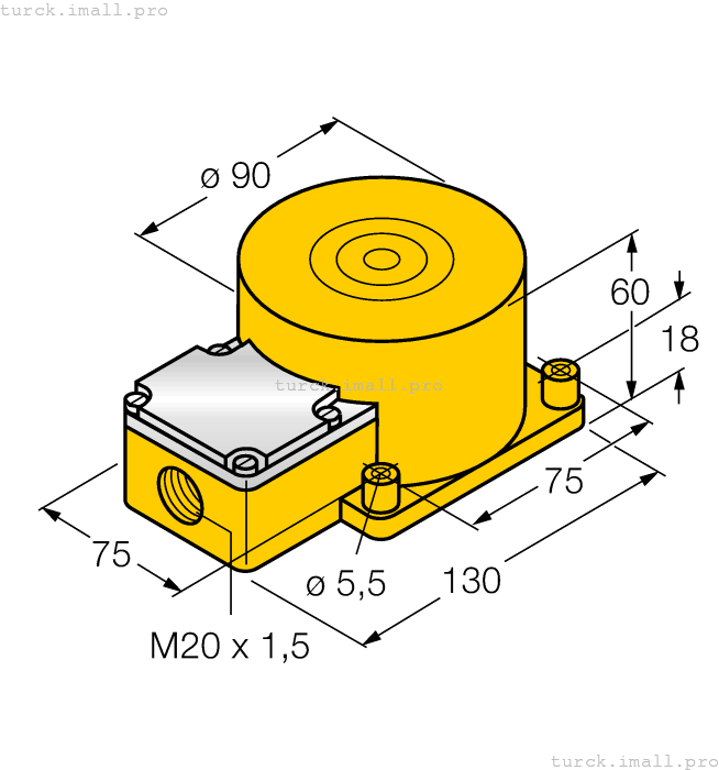 NI50-K90SR-Y1 10074 TURCK