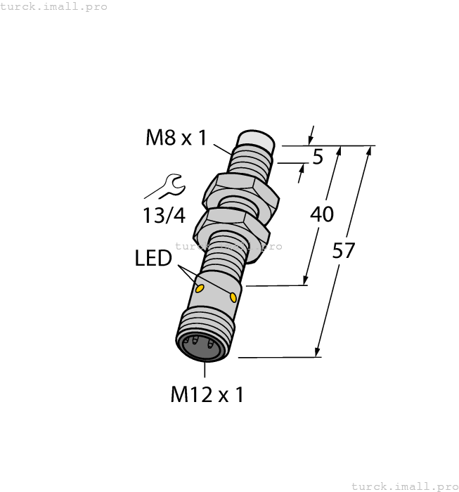 NI6U-EGT08-AP6X-H1341 4635811 TURCK