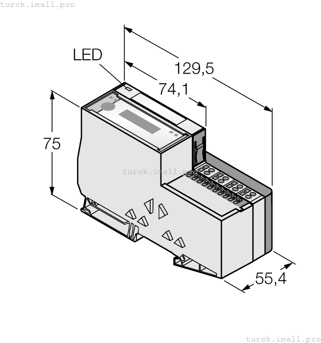 TI-BL20-E-DPV1-S-2 1545126 TURCK