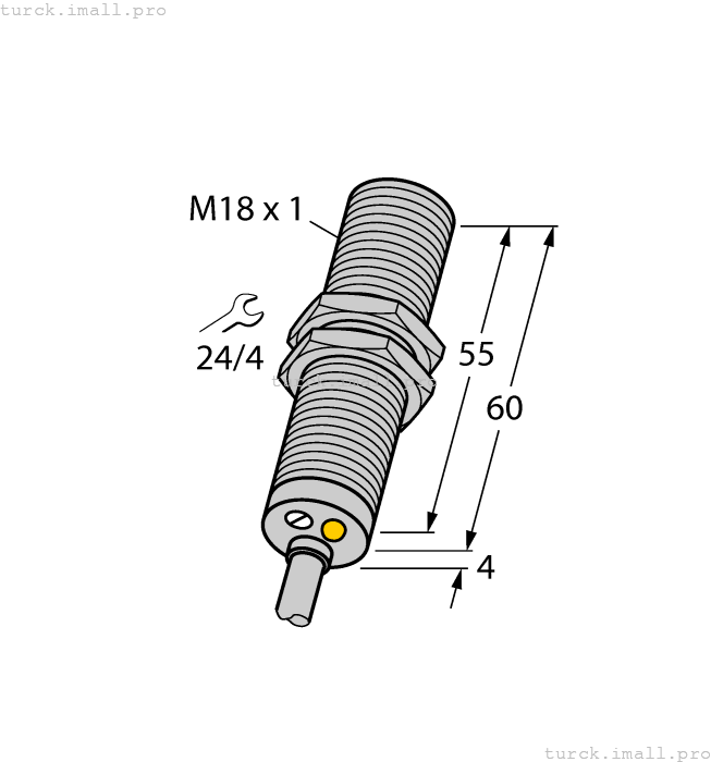 BI8-M18-LUAP6X 4615010 TURCK