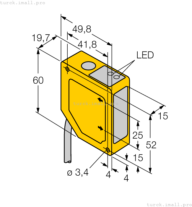 Q50AVU W/30 3063870 TURCK