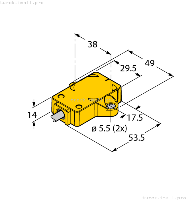 RI360P1-QR14-ELU4X2/S97 1590855 TURCK