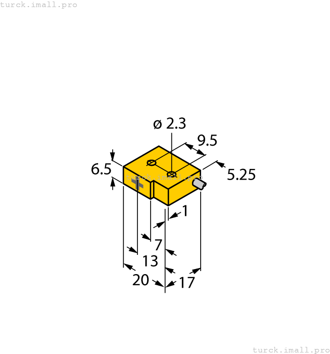 BI1-Q6.5-AN6 4613420 TURCK