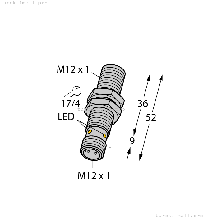 BI4U-EM12WD-IOL6X2-H1141 100015372 TURCK
