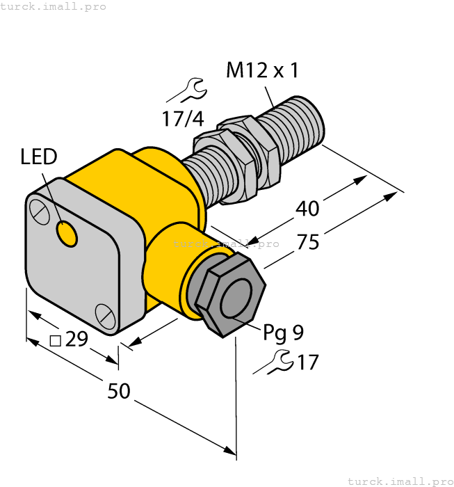 BI3U-EG12SK-AP6X 1634400 TURCK