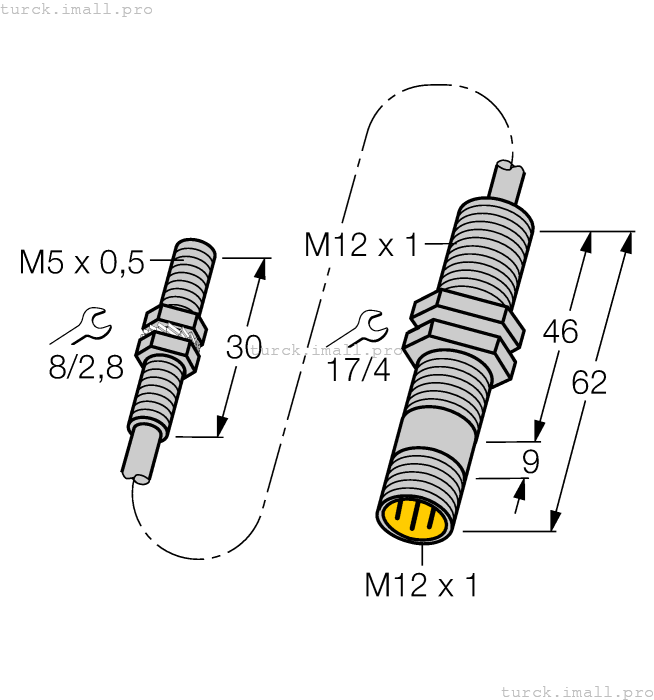 BI1.5-EG05-0.3-M12-SIU-H1141 1533005 TURCK
