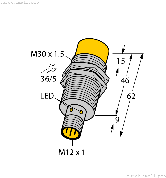 NI20U-M30-AN6X-H1141 1646150 TURCK