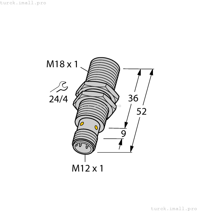 BI8U-EM18WD-AP6X-H1141 1634816 TURCK