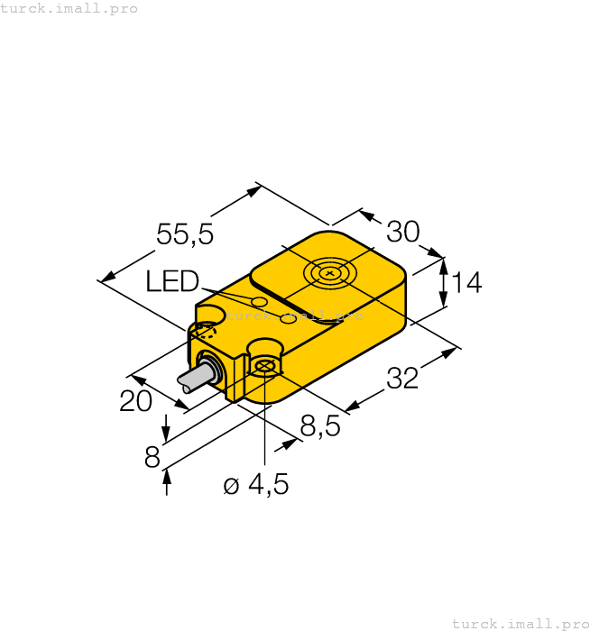 BI10-Q14-ADZ32X2 4256220 TURCK