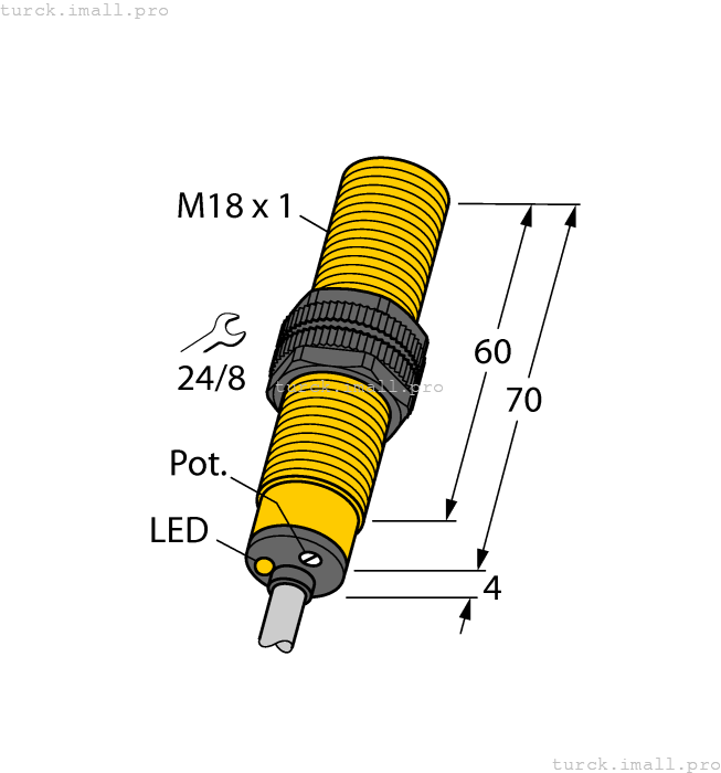 BC5-S18-RN4X 2503021 TURCK