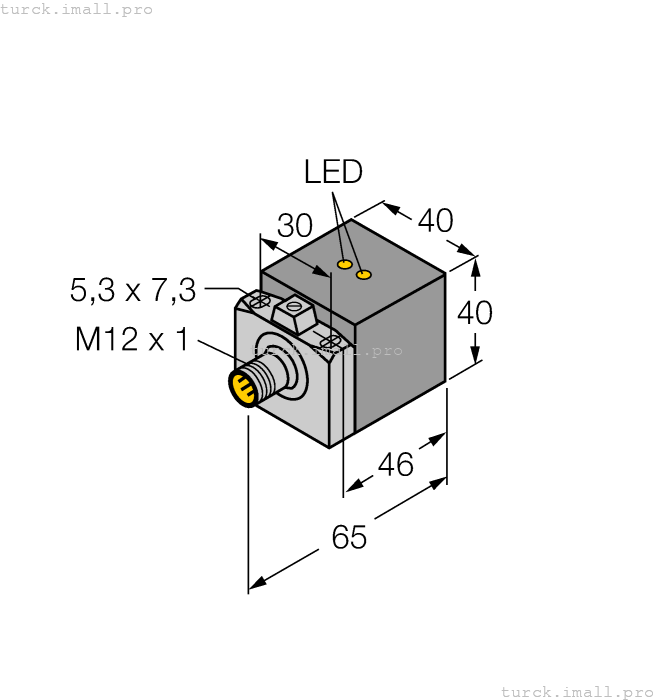 BI20U-CA40-AP6X2-H1141 1627200 TURCK