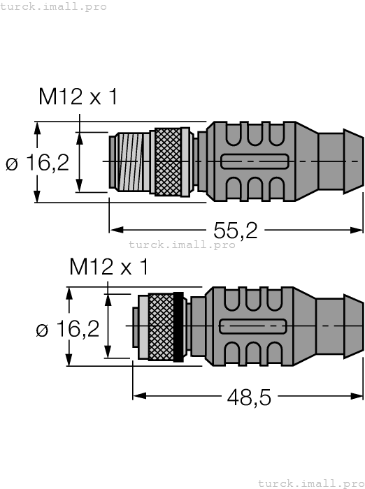 VB2-FSW/RSSW RKSW 455-0.5M-0.5M U3-00770 TURCK