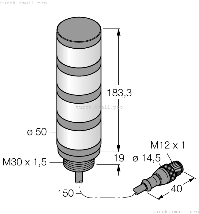 TL50HBGYRQP 3014609 TURCK