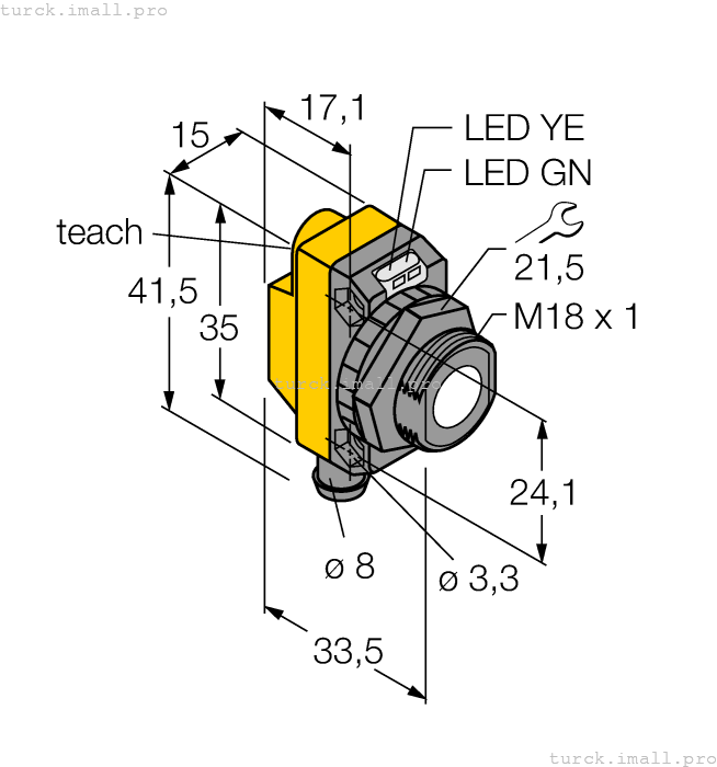 QS18UPAEQ7 3073167 TURCK
