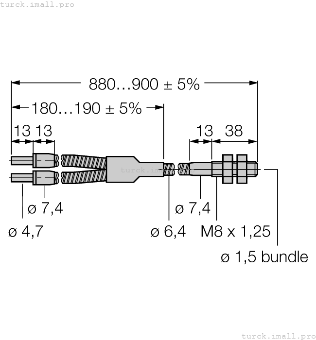 BT13SM8 3022452 TURCK