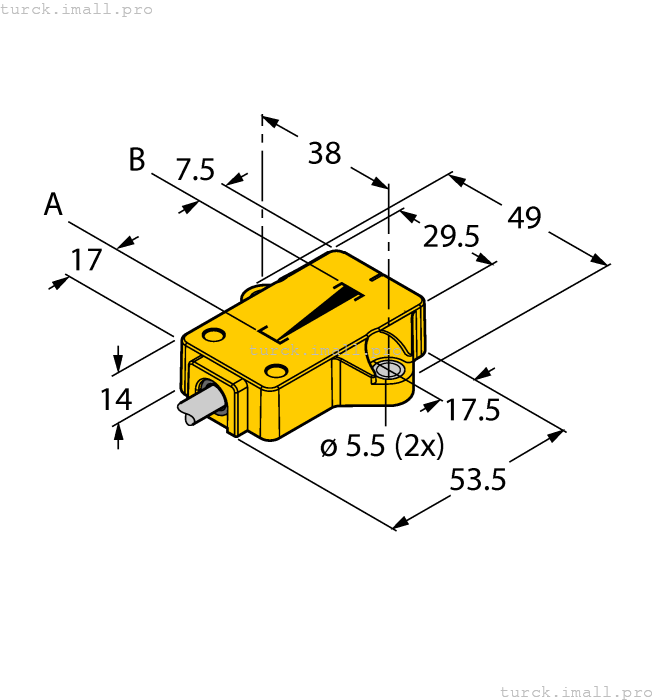 LI25P1-QR14-LIU5X2 1590751 TURCK