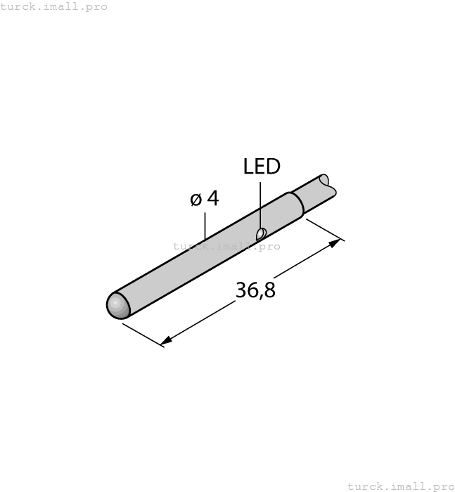 VSM4AP6CV20 3013357 TURCK