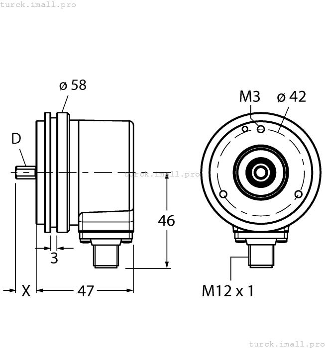 REI-E-113T10S-2B5000-H1181 100011572 TURCK