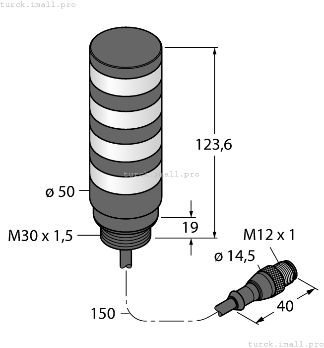 TL50CGYYRQP 3805558 TURCK