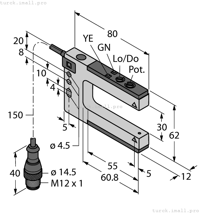 SLM30B6QPMA 3075028 TURCK