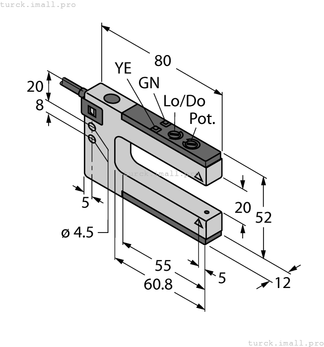 SLM20B6 W/30 3079219 TURCK