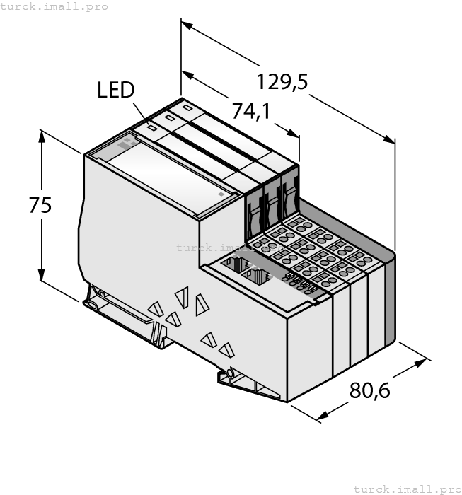 TI-BL20-E-EN-S-6 7030632 TURCK