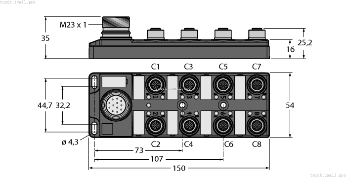 TB-8M12-5-CS19T 6611941 TURCK