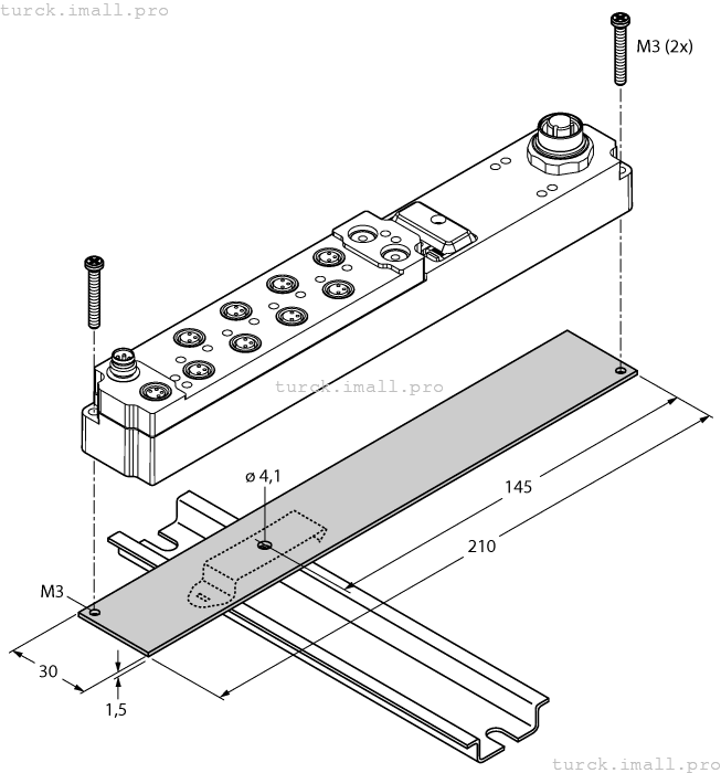 S-BKT0 6603949 TURCK