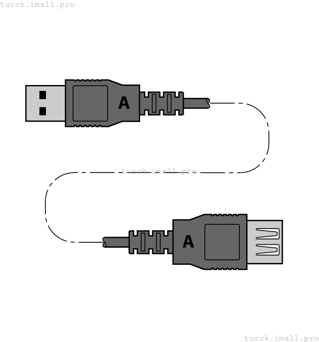 USB 2.0 EXTENSION 5M 6827389 TURCK