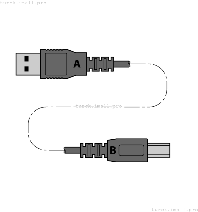 USB 2.0 CABLE 1.8M 6827387 TURCK