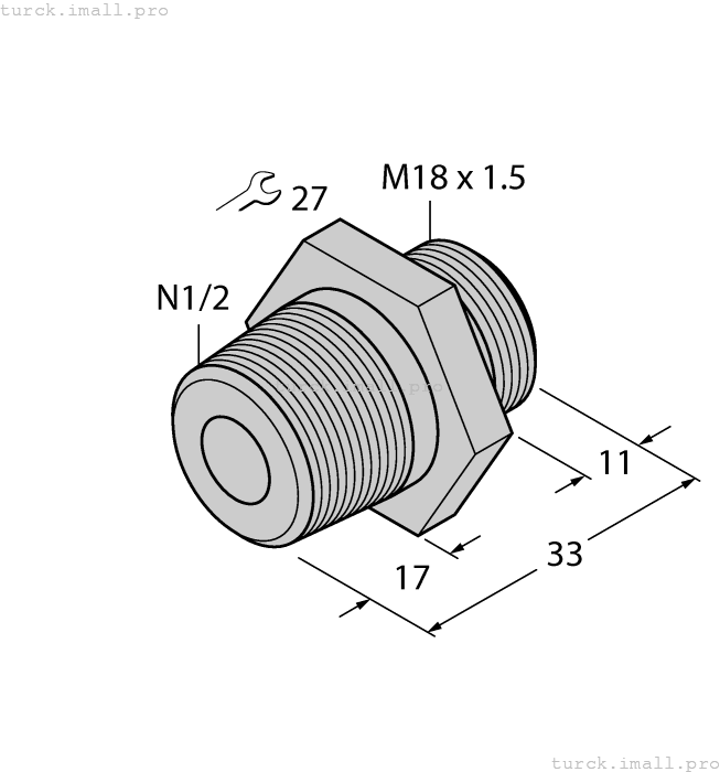 FCA-FCST-N1/2-A4 6870293 TURCK