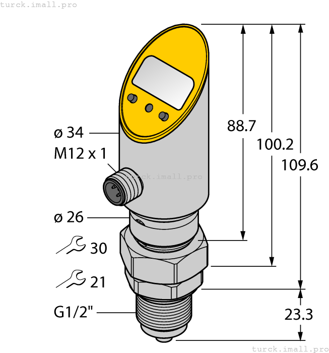 PS016V-508-LI2UPN8X-H1141 6832870 TURCK