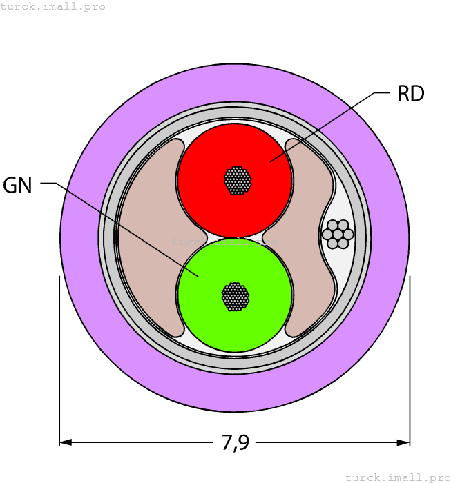 Cable456-30M 6604291 TURCK