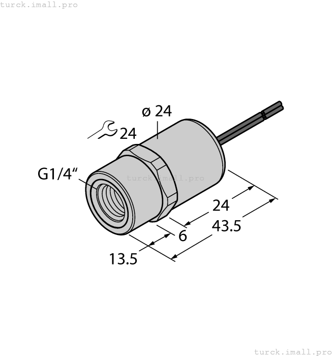 PT16R-1001-I2-WM0.5 100005595 TURCK